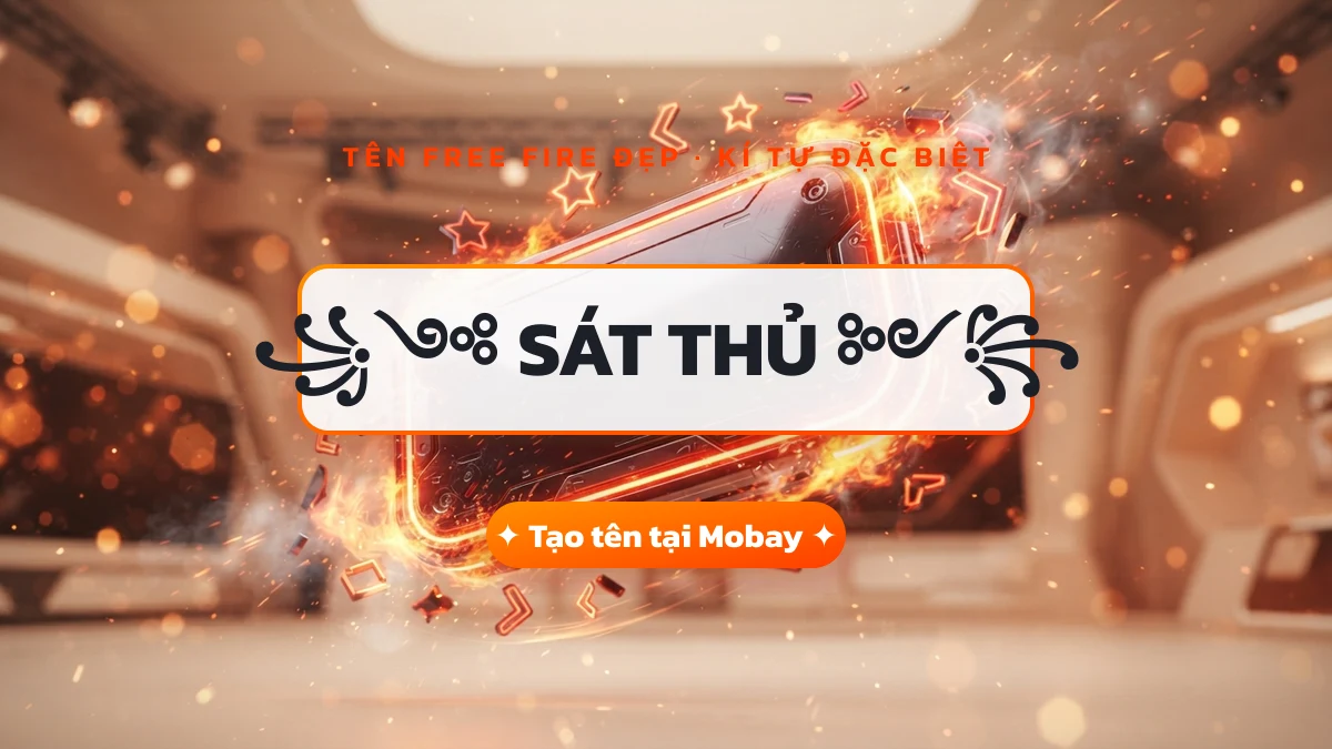 Kí tự đặc biệt Free Fire tạo tên FF đẹp tại Mobay