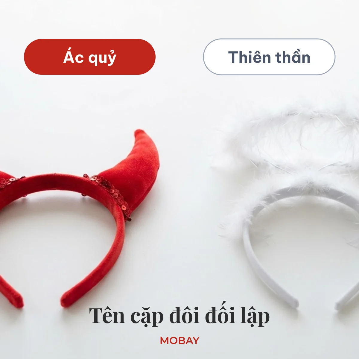 Tên cặp đôi ác quỷ và thiên thần kí tự đặc biệt