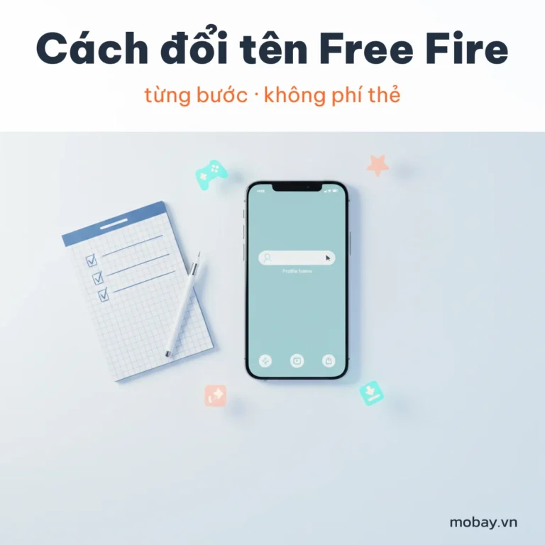Cách đổi tên Free Fire từng bước