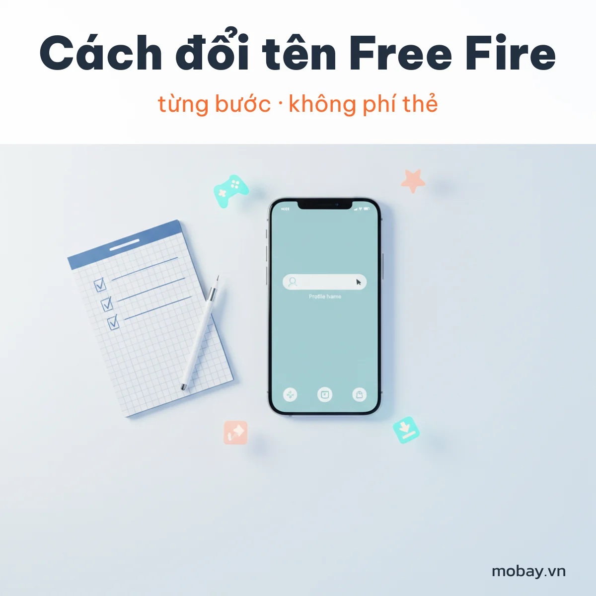 Cách đổi tên Free Fire từng bước