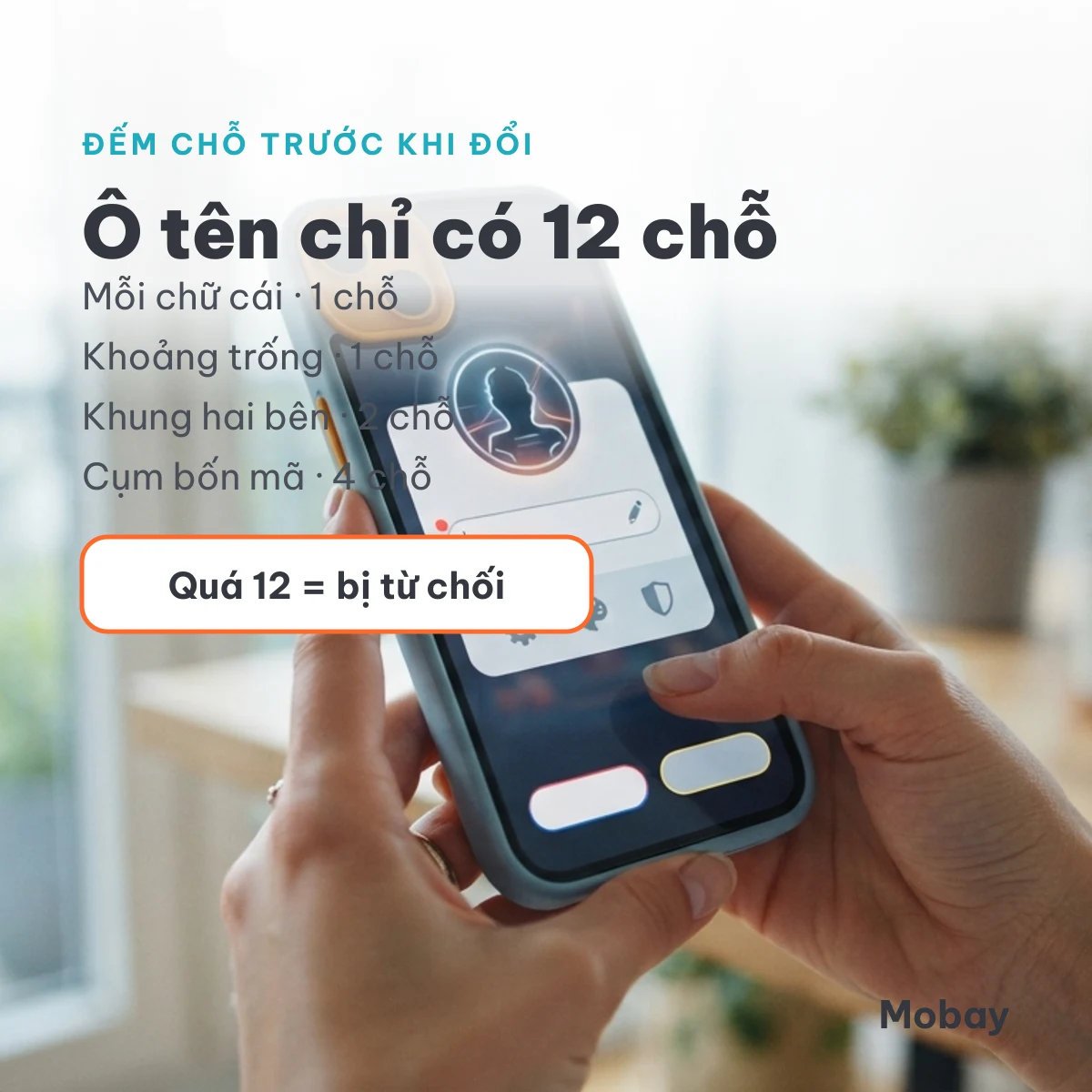 Cách đếm chỗ trong giới hạn 12 kí tự của ô tên Free Fire