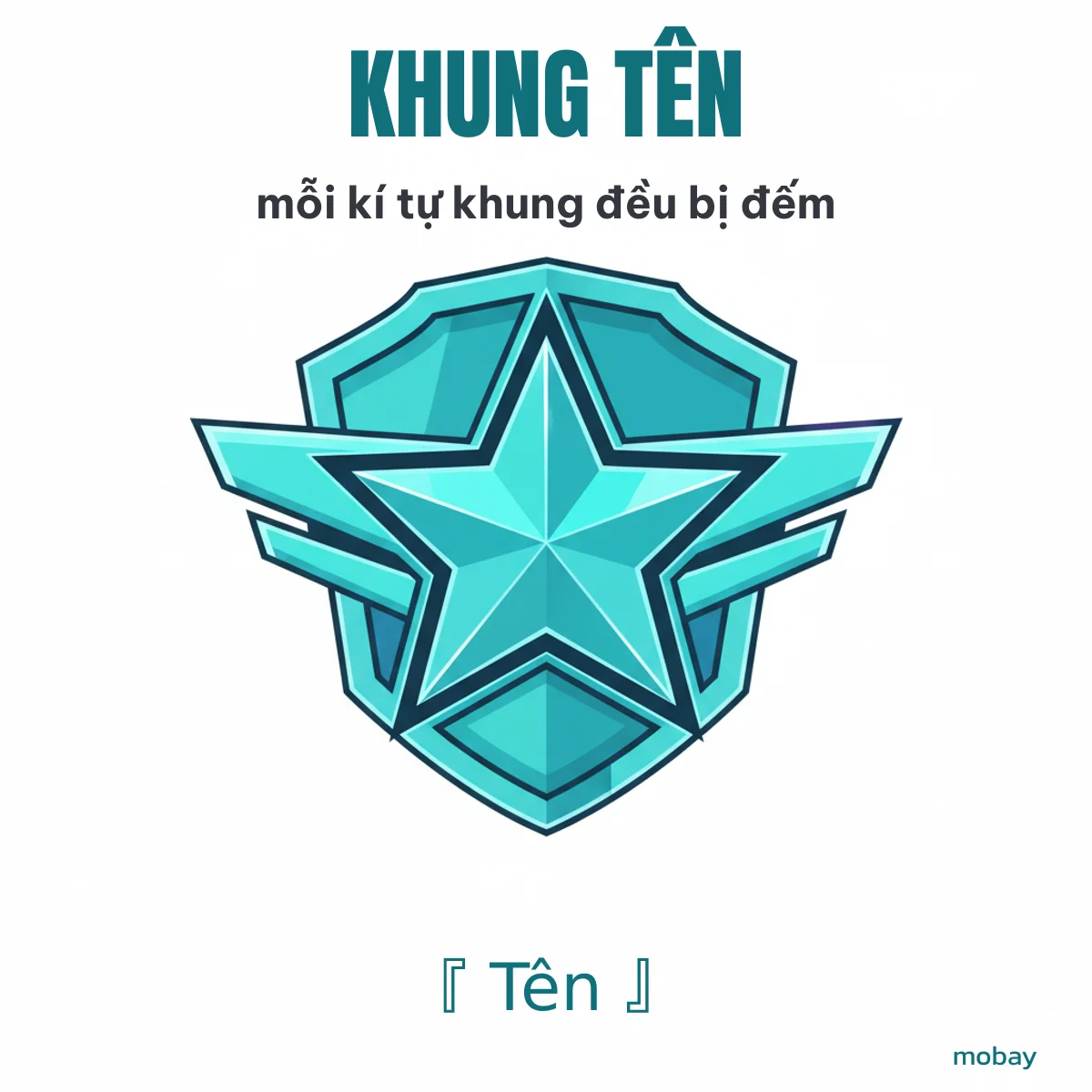 Khung tên Liên Quân bằng kí tự đặc biệt