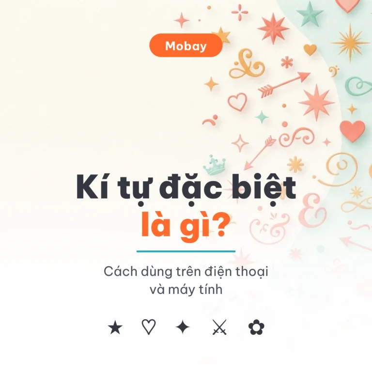 Kí tự đặc biệt là gì — kí hiệu Unicode dùng cho tên game