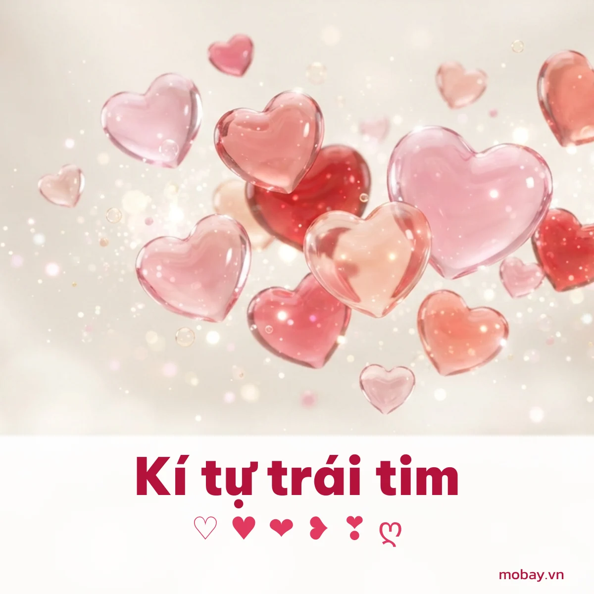 Kí tự trái tim ♡ ♥ ❤ copy